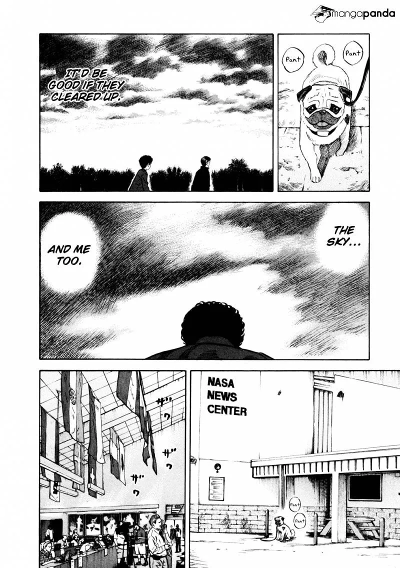 Uchuu Kyoudai Chapter 56 page 17 - 