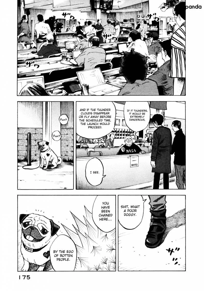 Uchuu Kyoudai Chapter 56 page 18 - 