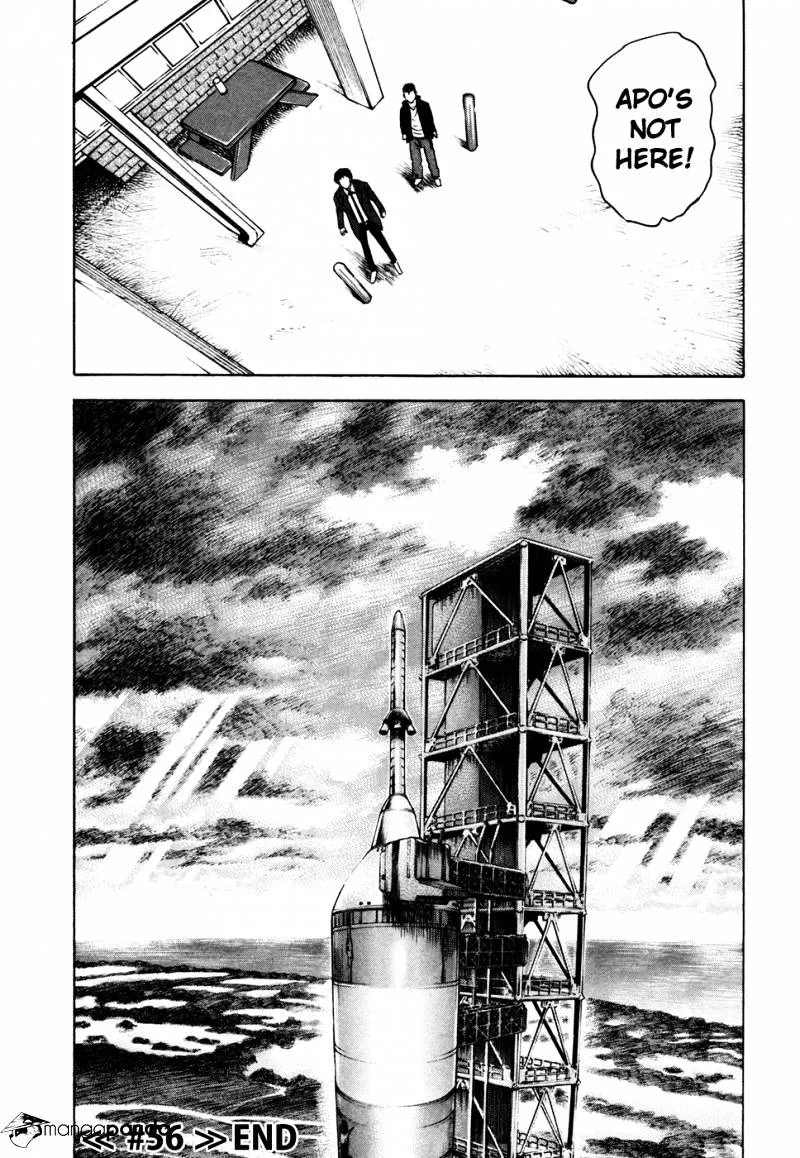 Uchuu Kyoudai Chapter 56 page 21 - 
