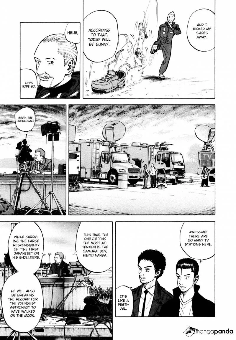 Uchuu Kyoudai Chapter 56 page 10 - 