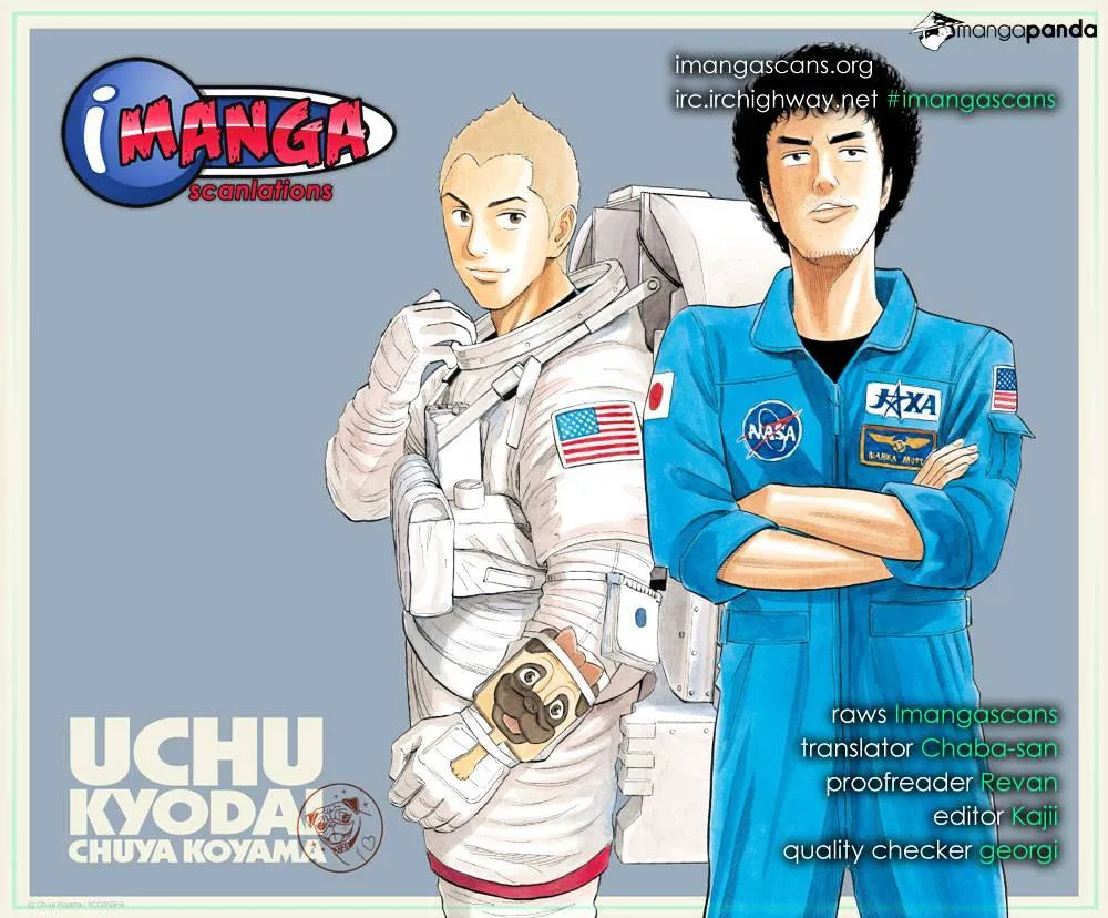 Uchuu Kyoudai Chapter 57 page 1 - 