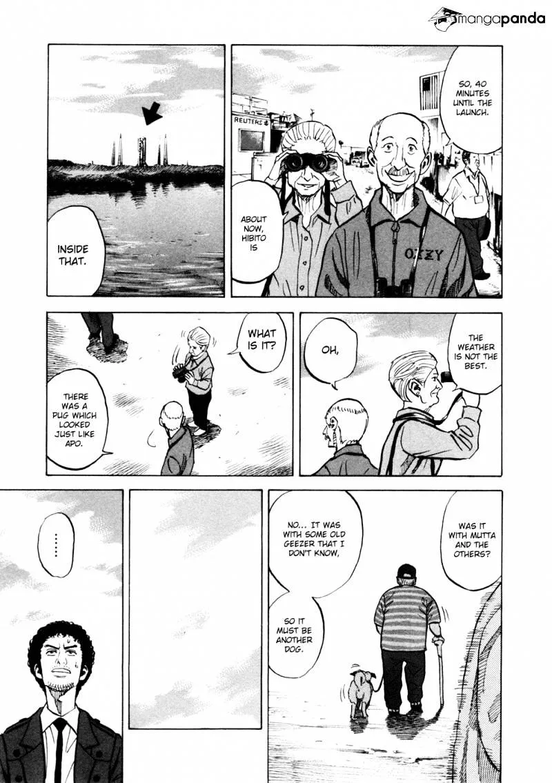 Uchuu Kyoudai Chapter 57 page 10 - 