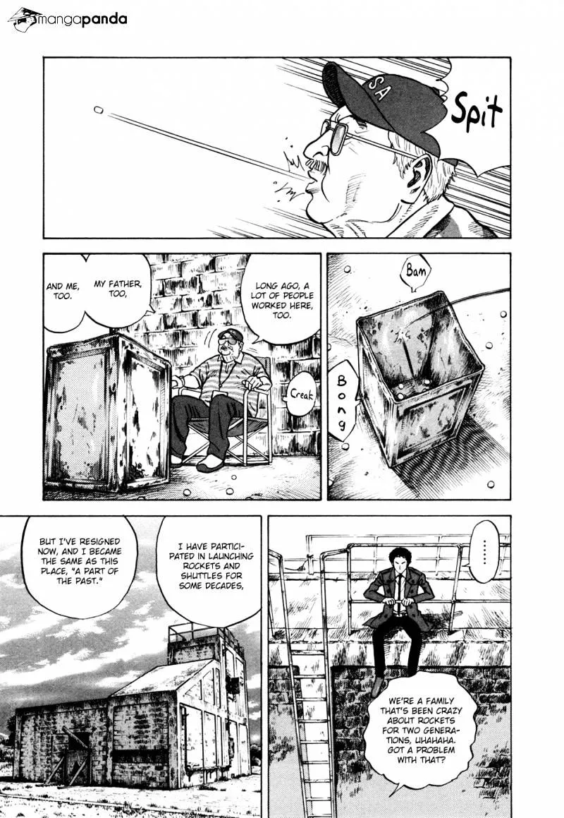 Uchuu Kyoudai Chapter 58 page 12 - 