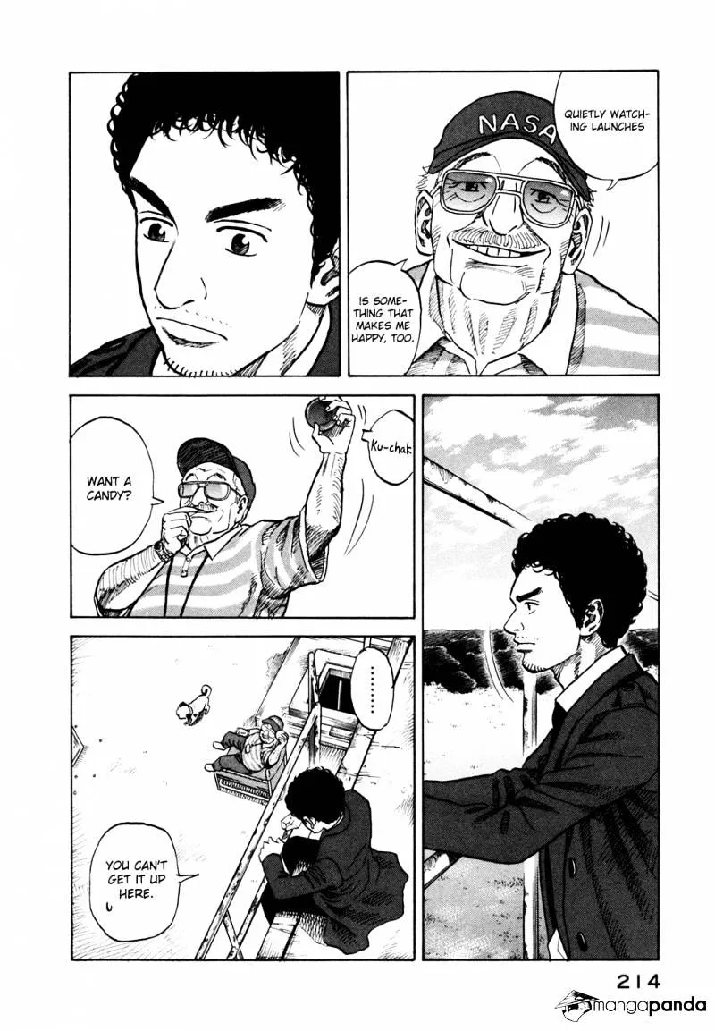 Uchuu Kyoudai Chapter 58 page 13 - 