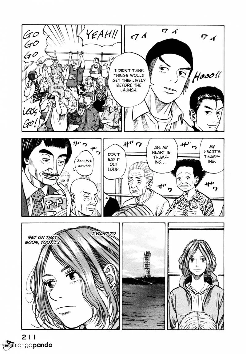Uchuu Kyoudai Chapter 58 page 10 - 