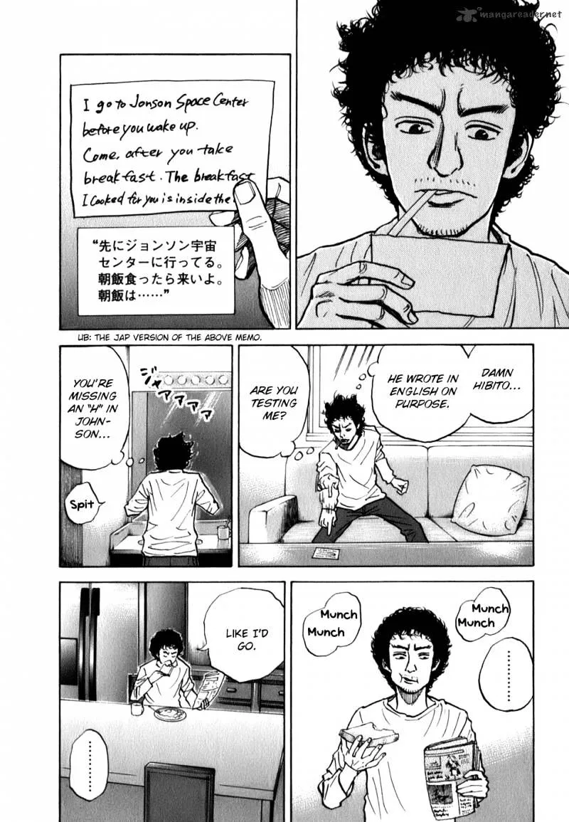 Uchuu Kyoudai Chapter 9 page 13 - 