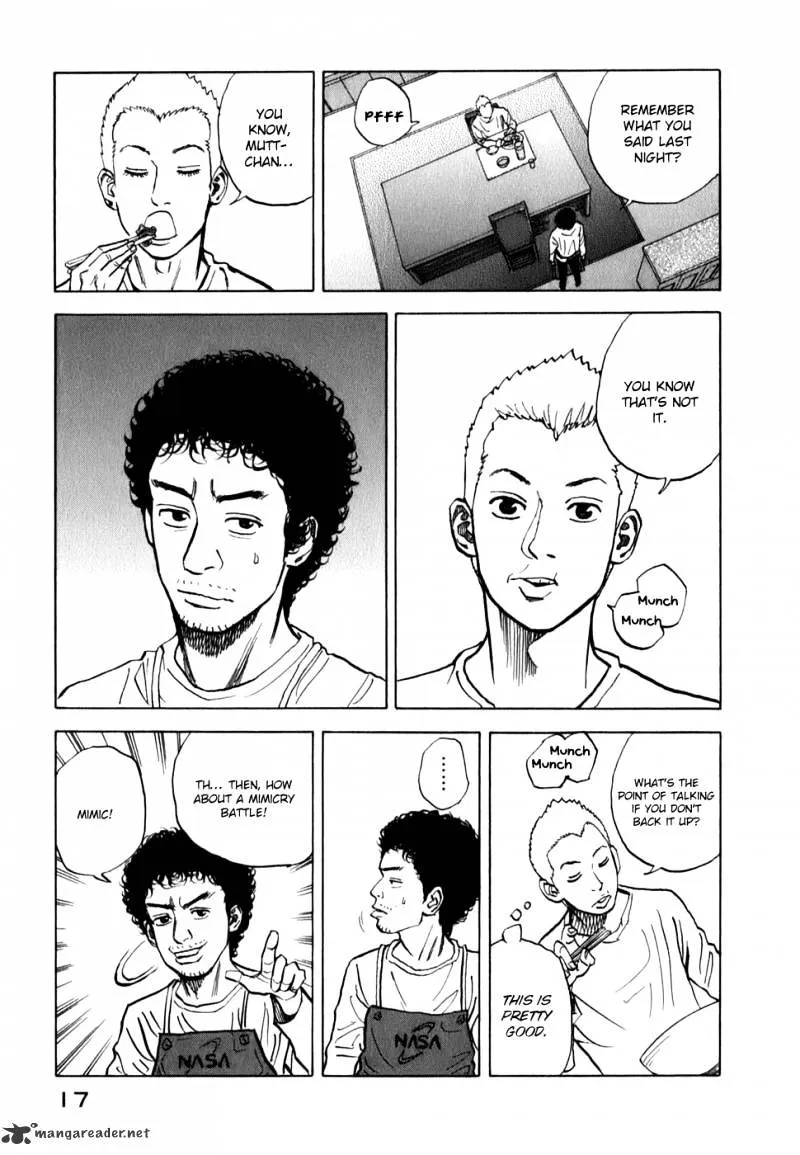 Uchuu Kyoudai Chapter 9 page 22 - 
