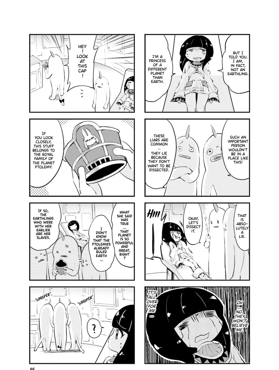 Uchuu Pharaoh Patra-chan Chapter 13 page 9 - 
