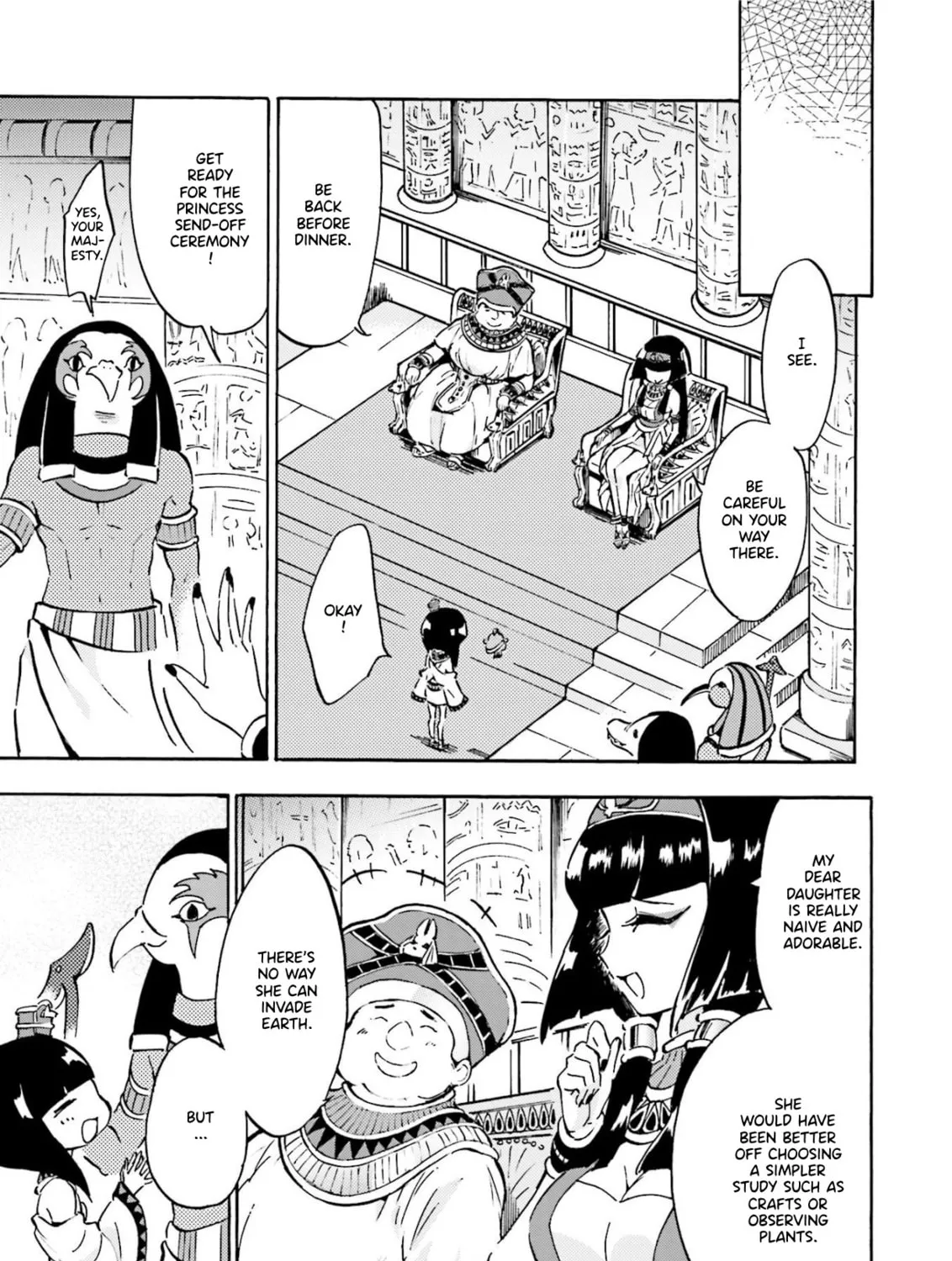 Uchuu Pharaoh Patra-chan Chapter 17 page 9 - 