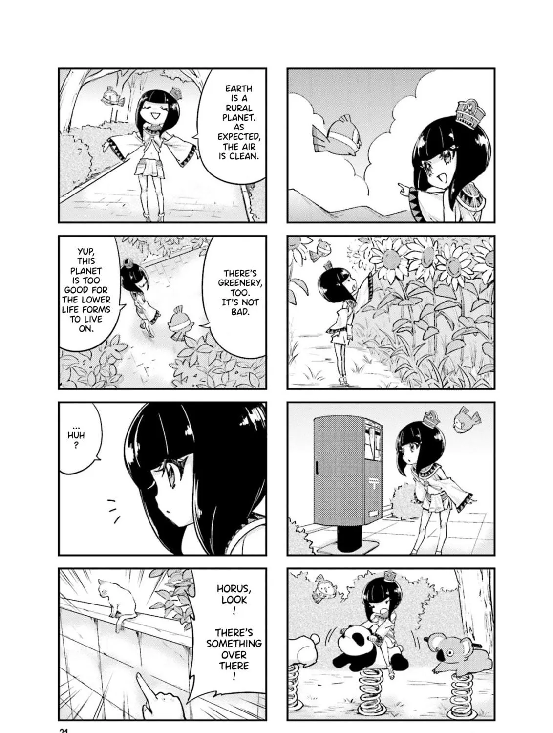 Uchuu Pharaoh Patra-chan Chapter 3 page 5 - 