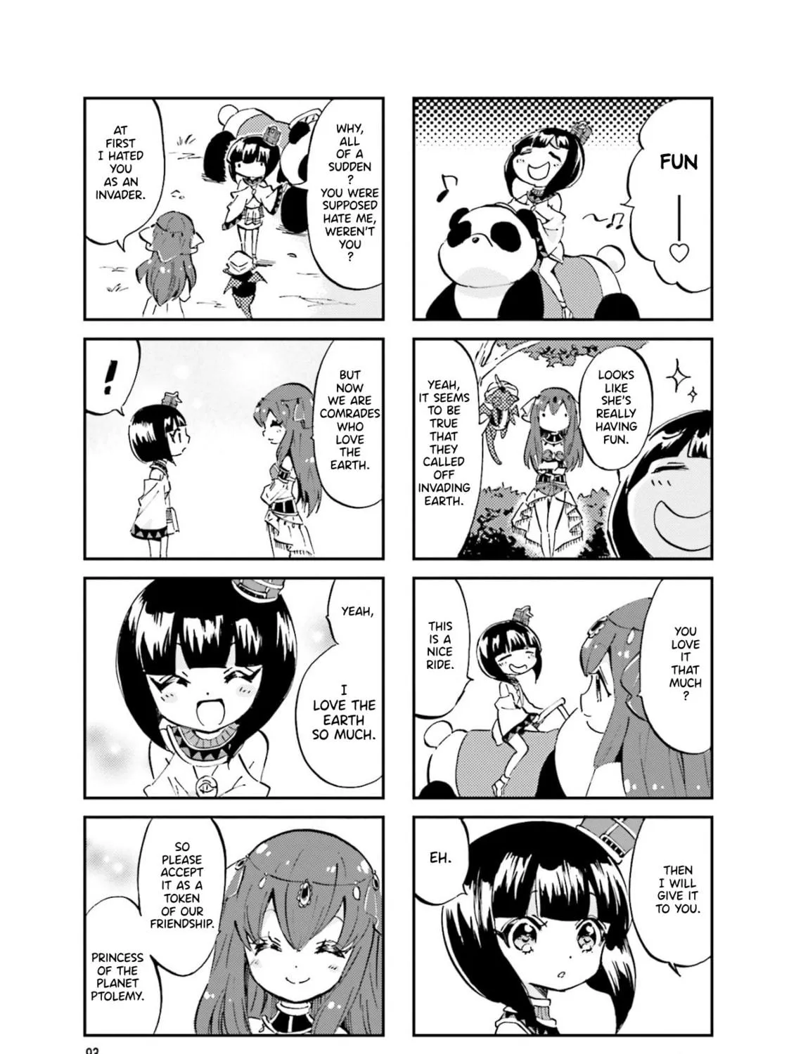 Uchuu Pharaoh Patra-chan Chapter 32 page 5 - 