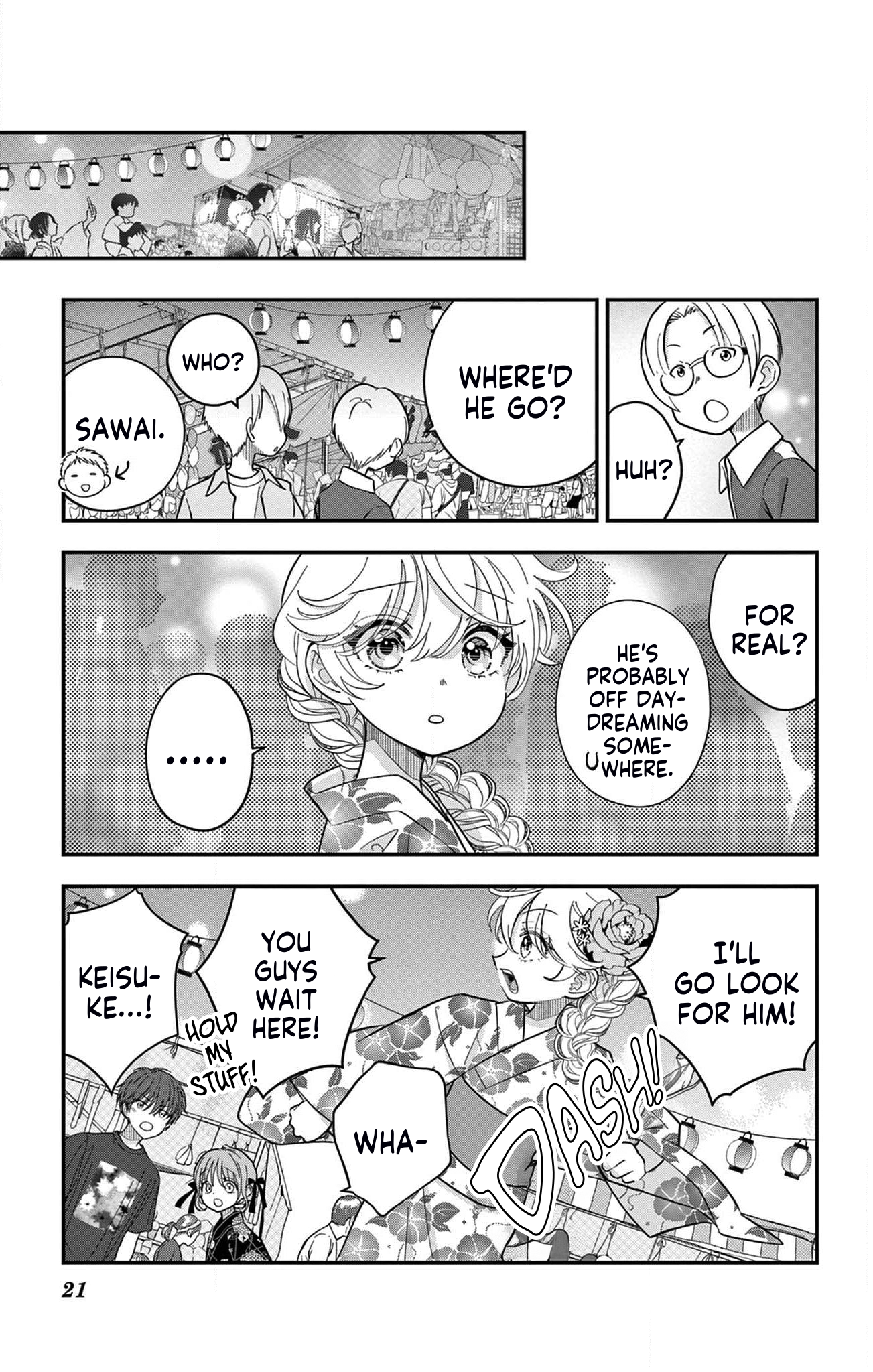 Uesugi-kun wa Onnanoko o Yametai Chapter 19 page 21 - 