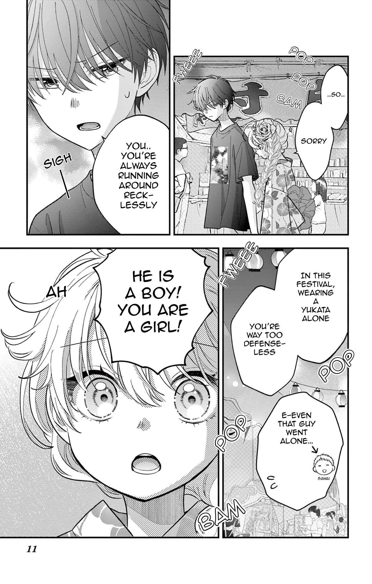 Uesugi-kun wa Onnanoko o Yametai Chapter 20 page 11 - 