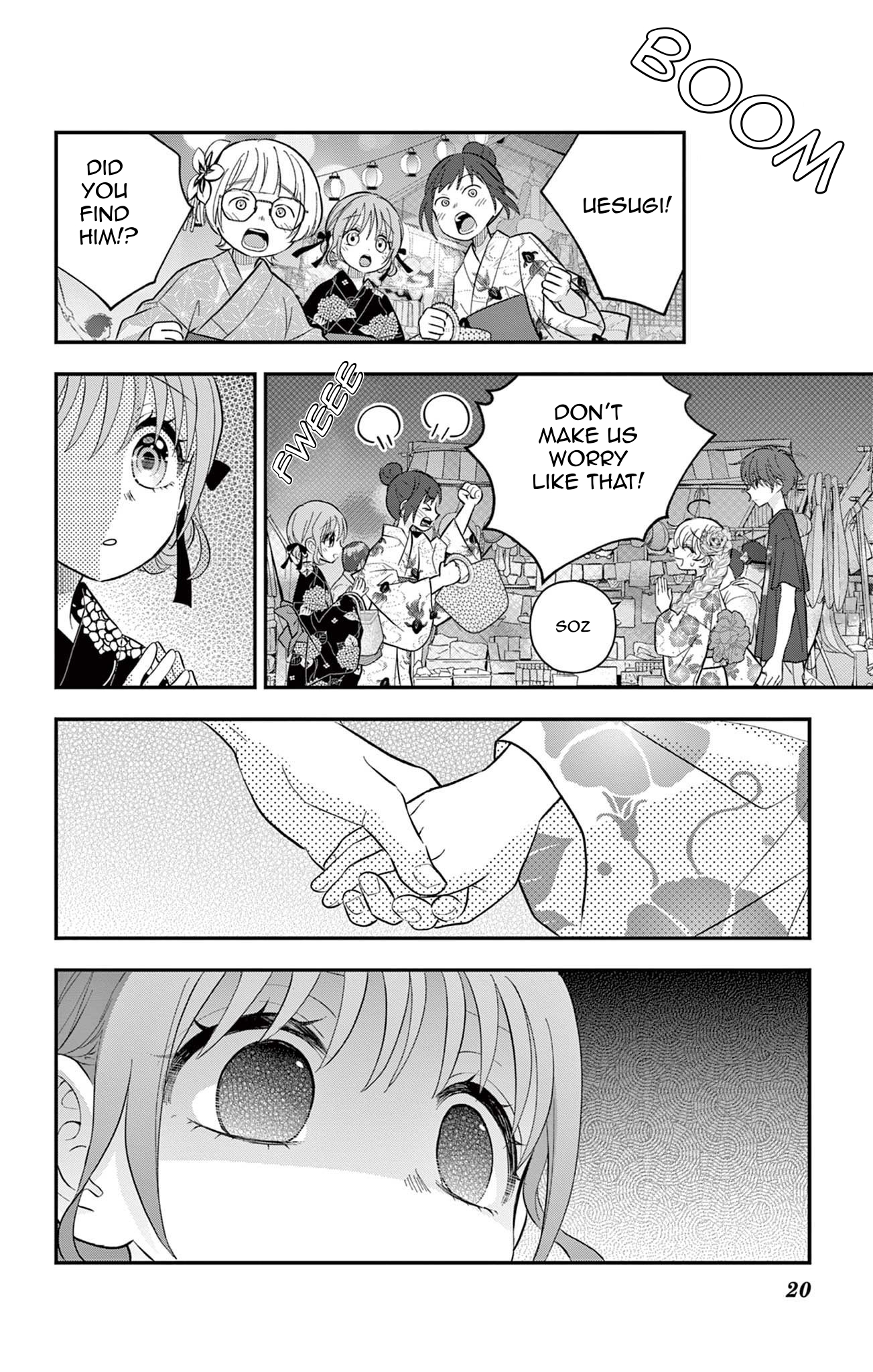 Uesugi-kun wa Onnanoko o Yametai Chapter 20 page 20 - 
