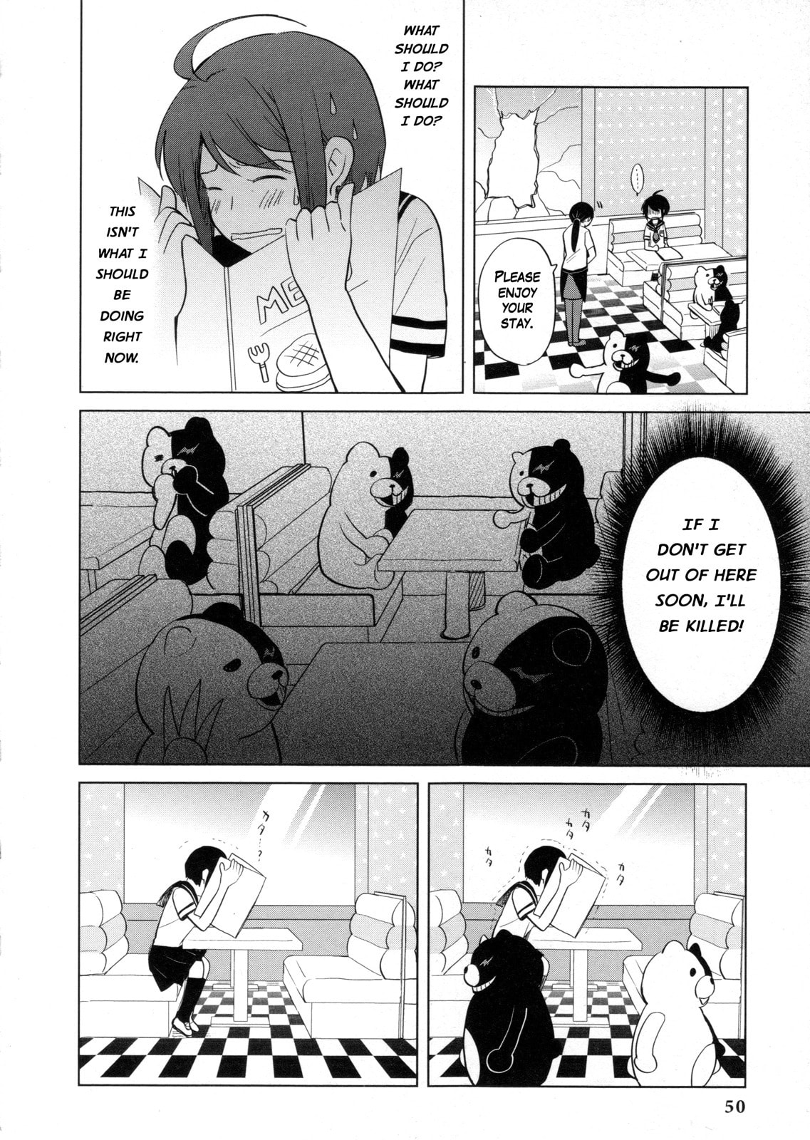 Ultra Despair Girls: Danganronpa Another Episode Comic Anthology Chapter 5 page 4 - 
