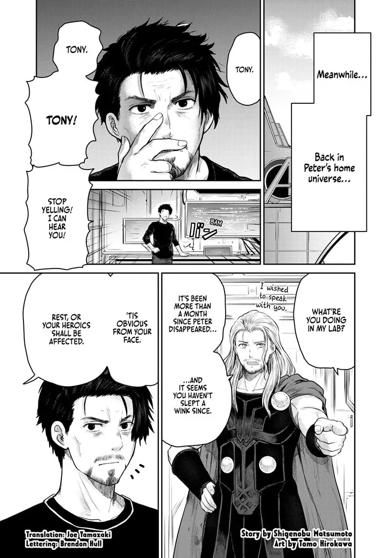 Ultraman: Along Came a Spider-Man Chapter 0.9 page 1 - 