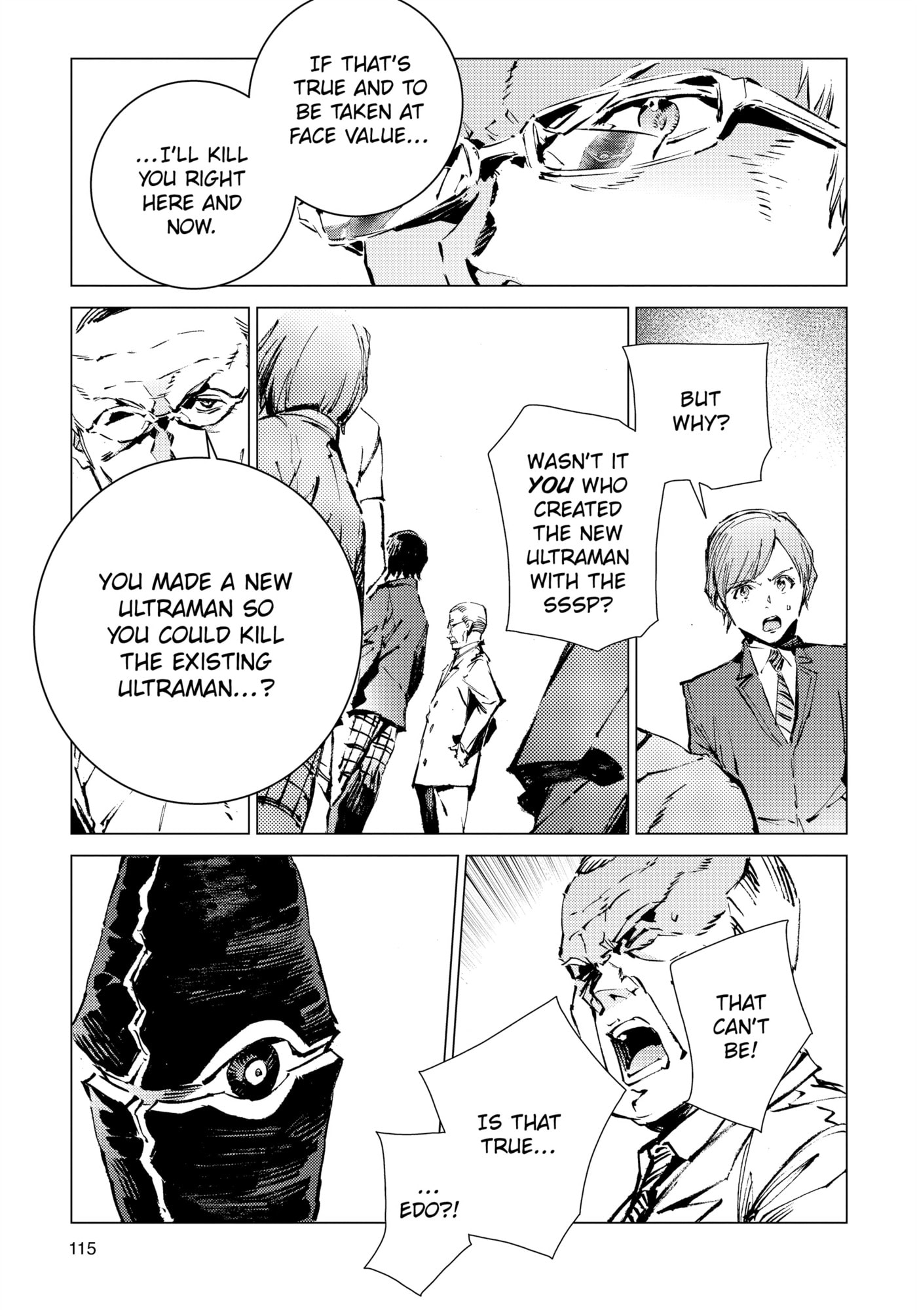 Ultraman (KAZUMINE Daiji) Chapter 100 page 4 - 