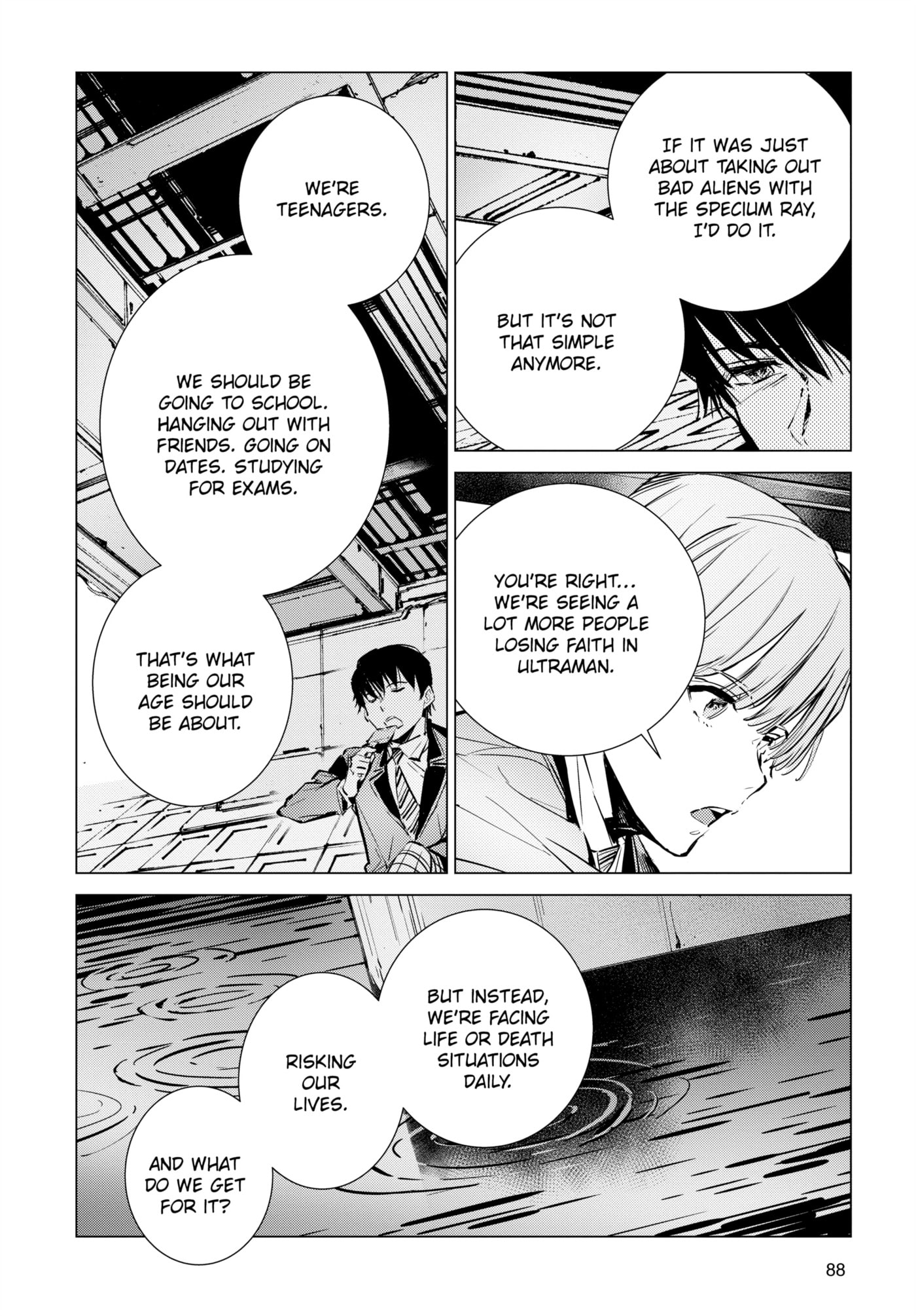 Ultraman (KAZUMINE Daiji) Chapter 113 page 8 - 