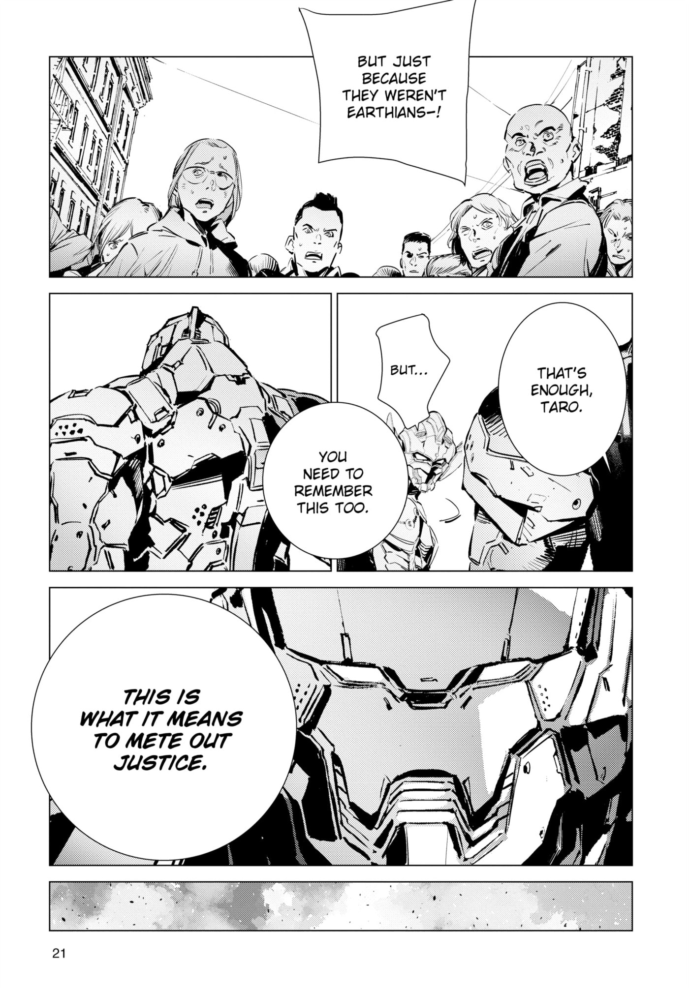 Ultraman (KAZUMINE Daiji) Chapter 117 page 22 - 