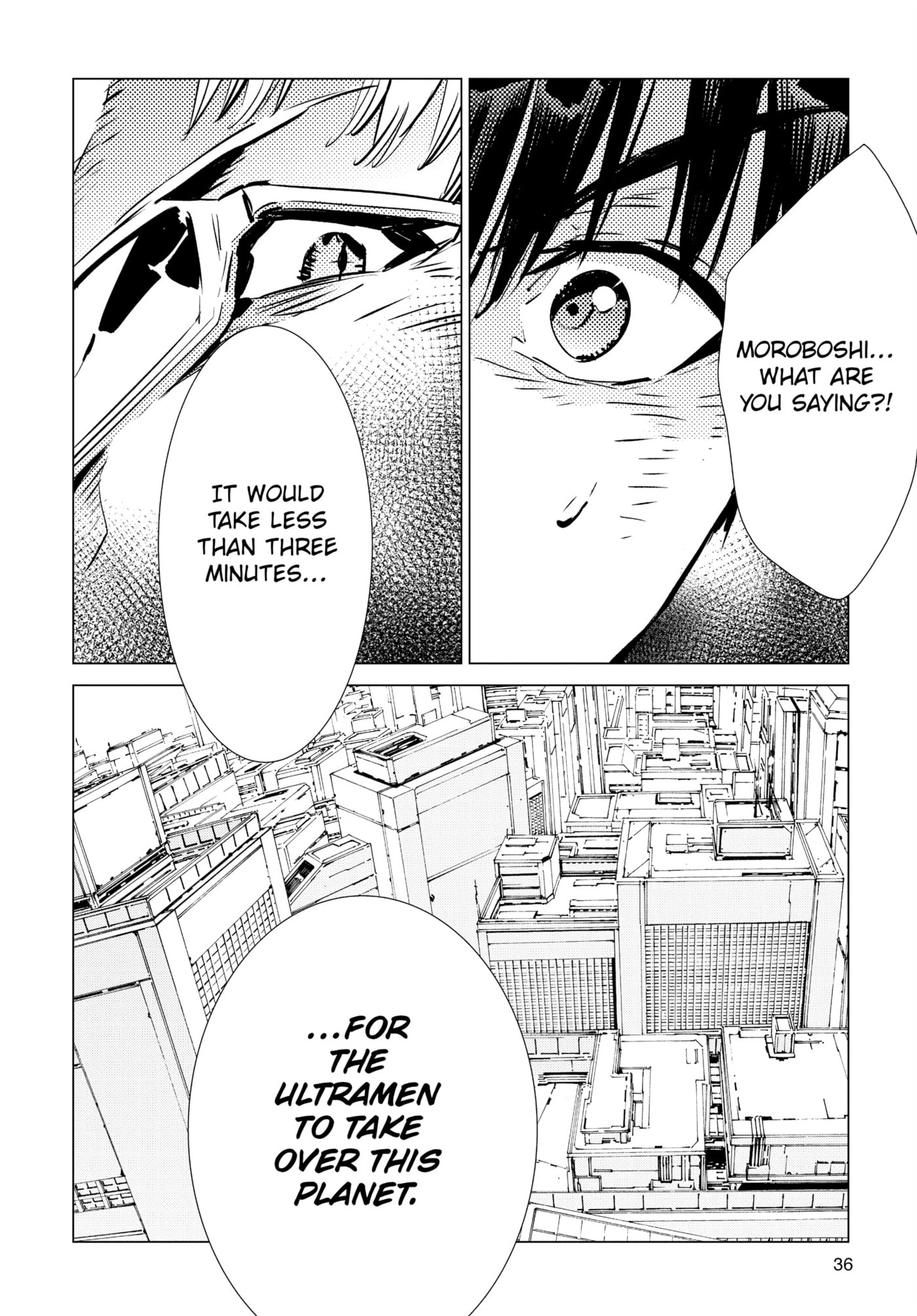Ultraman (KAZUMINE Daiji) Chapter 91 page 36 - 