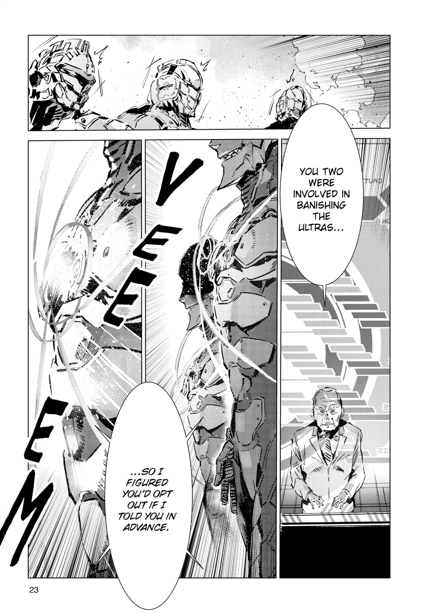 Ultraman (KAZUMINE Daiji) Chapter 96 page 24 - 