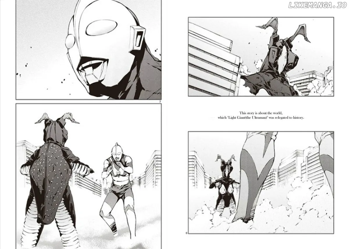 Ultraman  Manga Chapter 1 page 4 - 