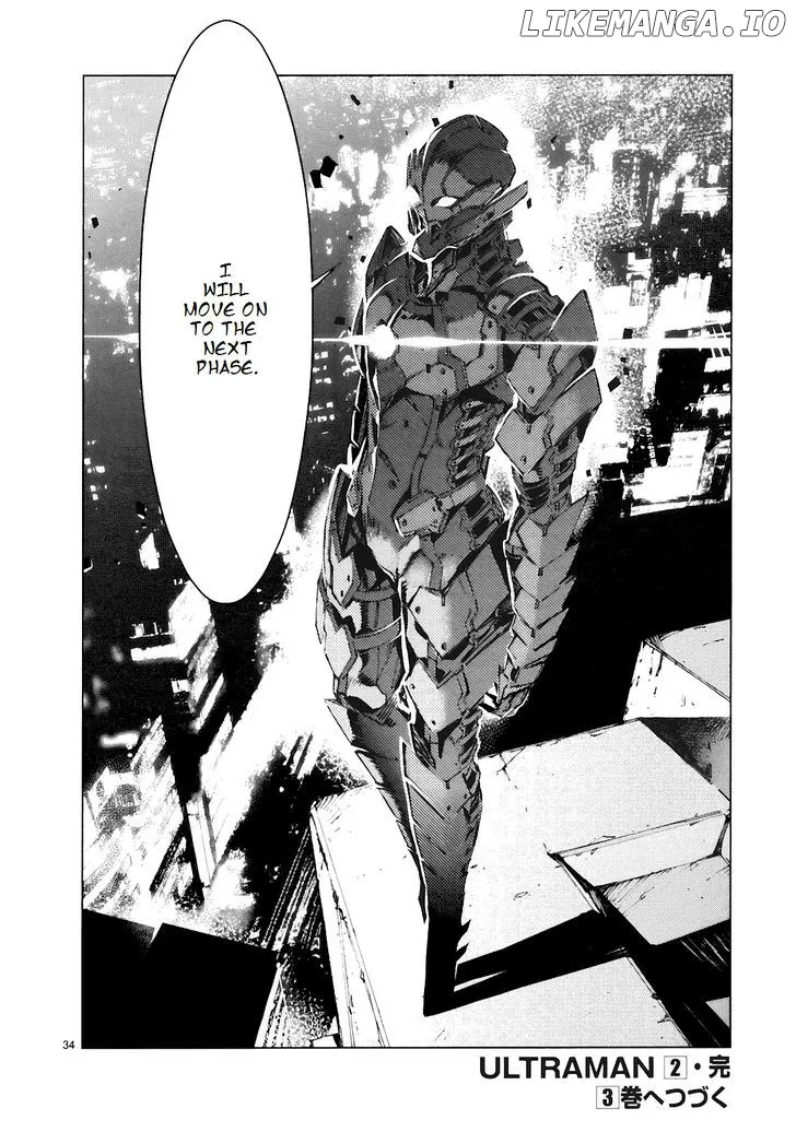 Ultraman  Manga Chapter 14 page 33 - 