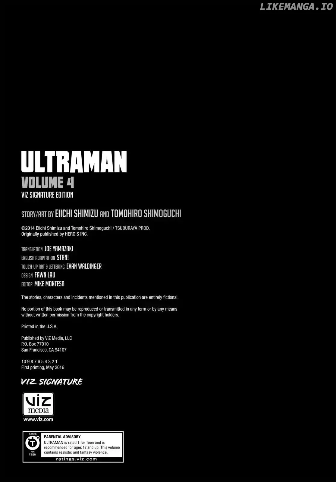 Ultraman  Manga Chapter 26 page 45 - 