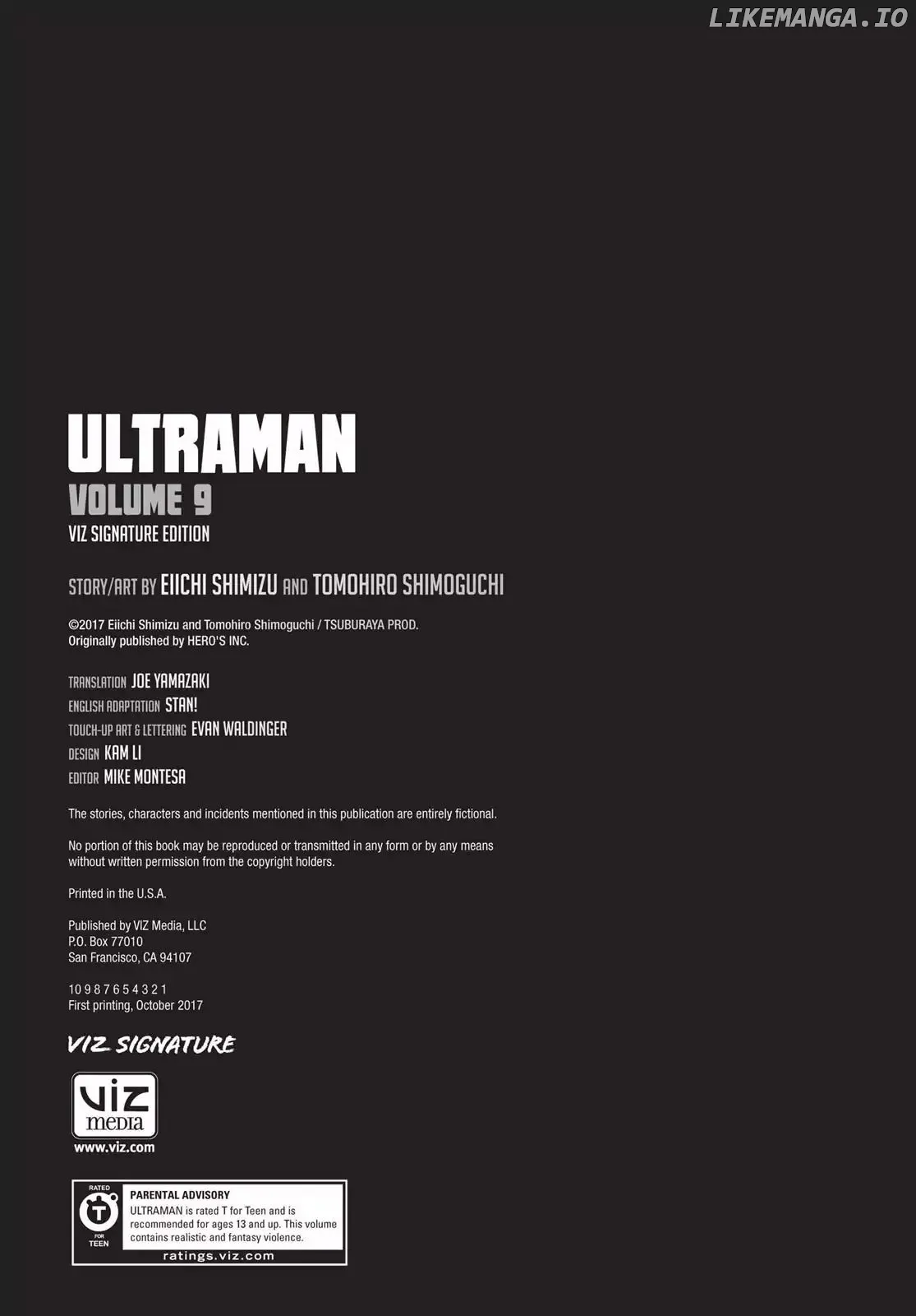 Ultraman  Manga Chapter 59 page 43 - 