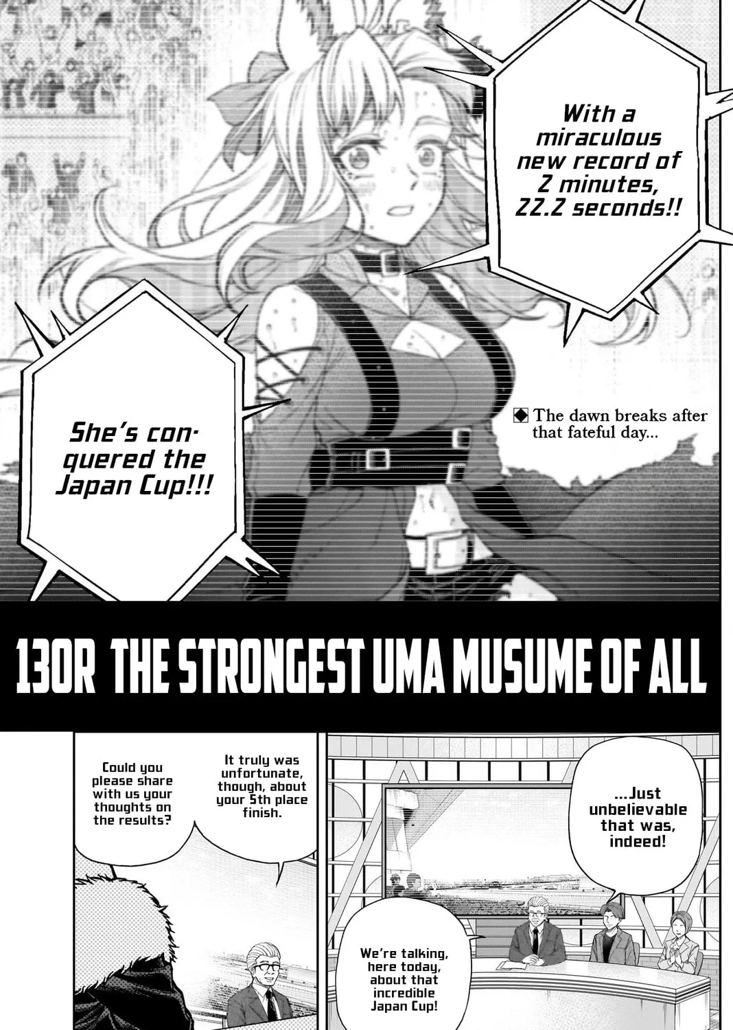 Uma Musume: Cinderella Gray Chapter 130 page 3 - 