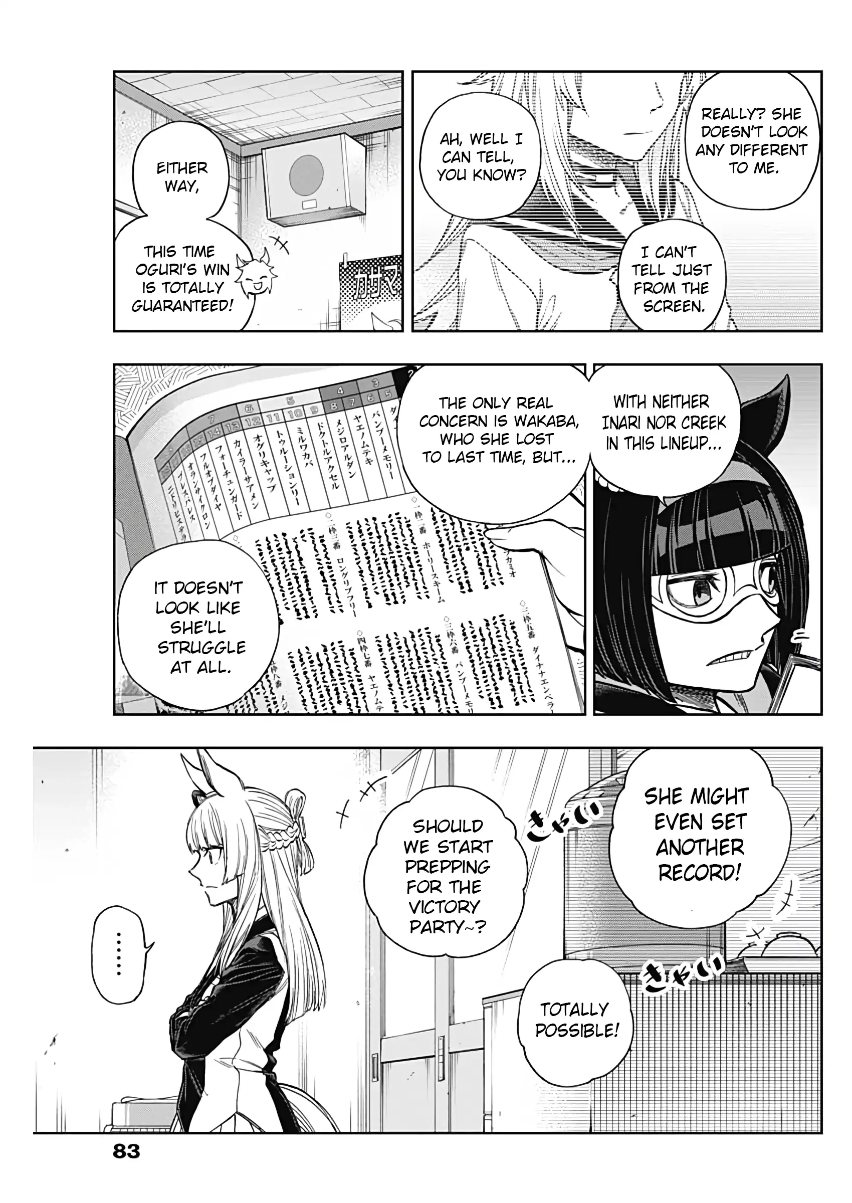 Uma Musume: Cinderella Gray Chapter 182 page 9 - 