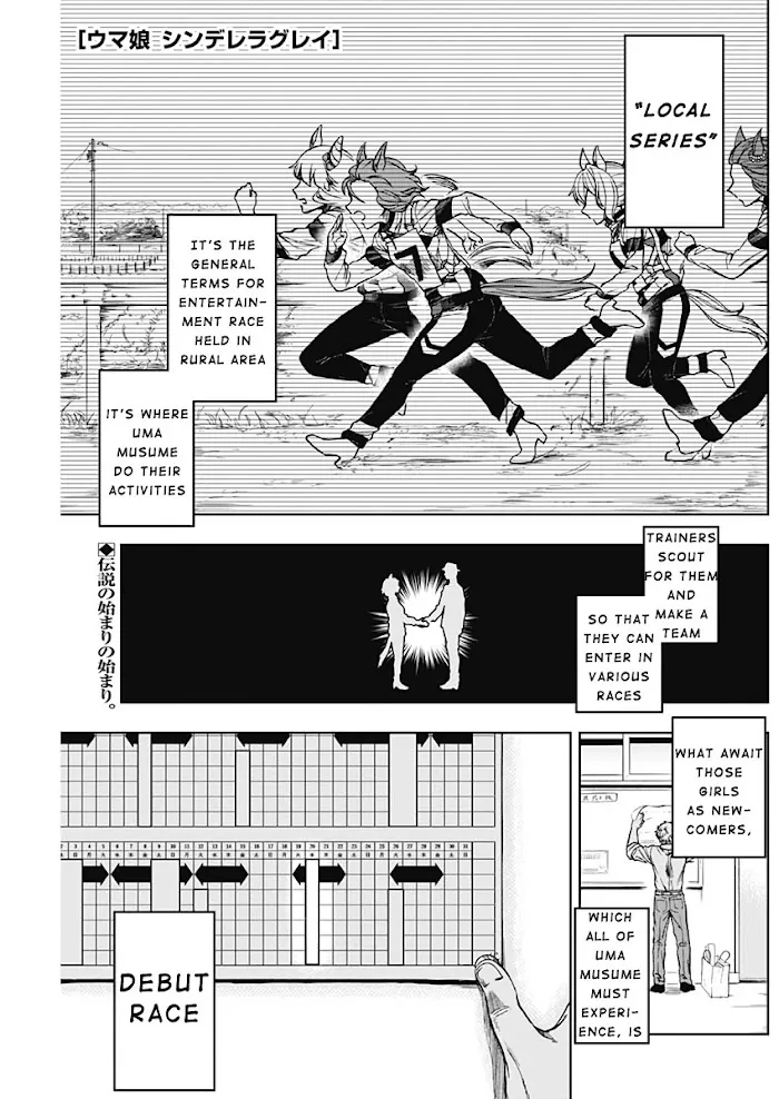 Uma Musume: Cinderella Gray Chapter 2.1 page 1 - 