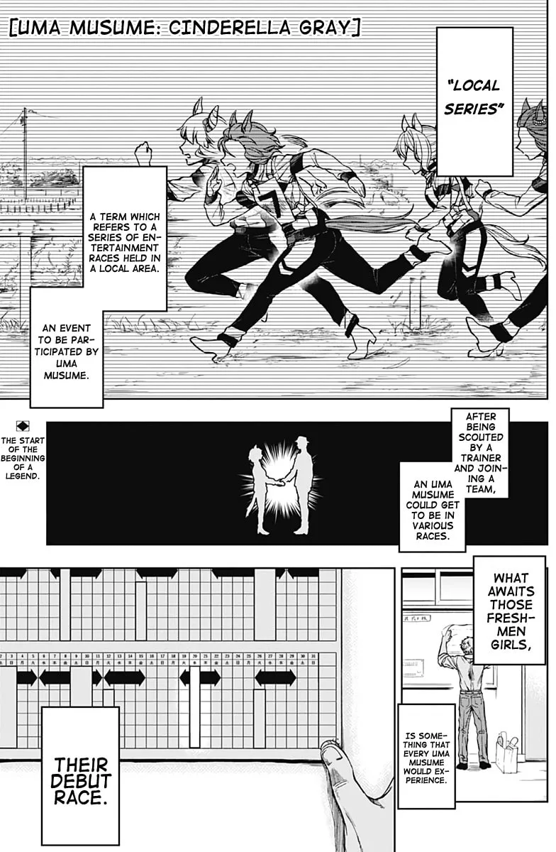 Uma Musume: Cinderella Gray Chapter 2 page 1 - 