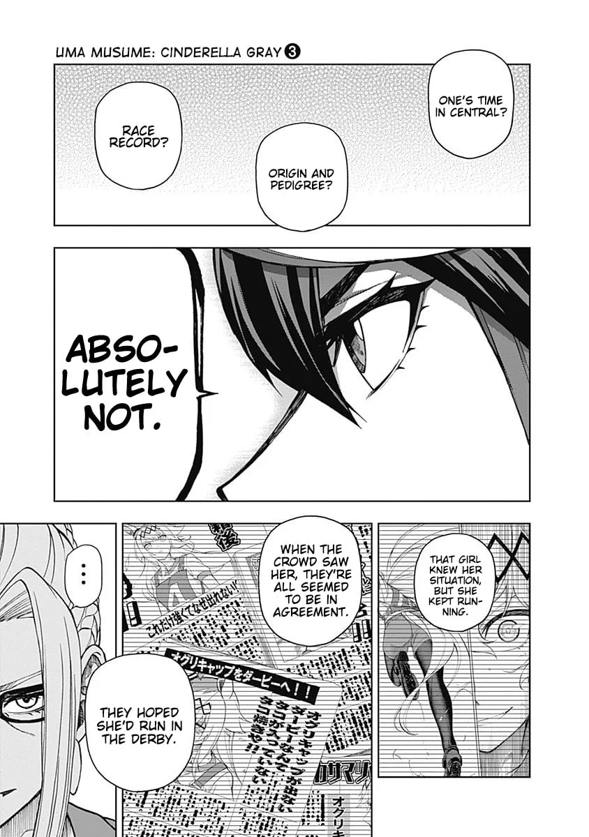 Uma Musume: Cinderella Gray Chapter 25 page 14 - 