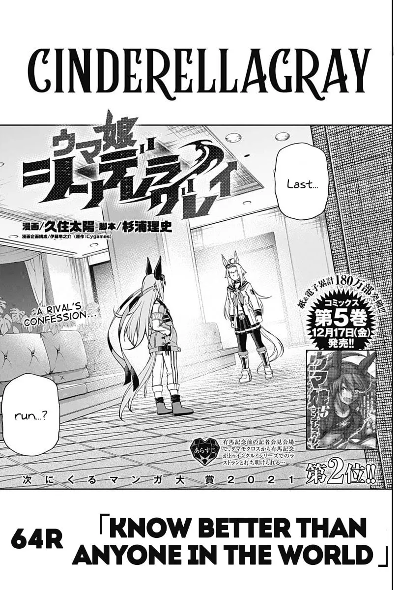 Uma Musume: Cinderella Gray Chapter 64 page 1 - 