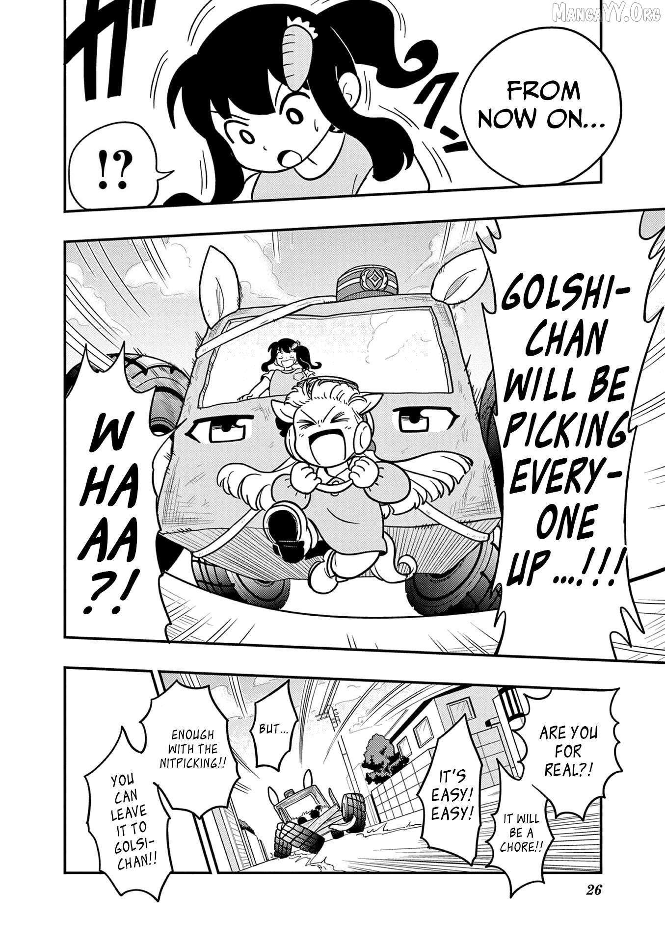 Uma Musume Pretty Derby PisuPisu☆SupiSupi Golshi-chan Chapter 27 page 11 - 