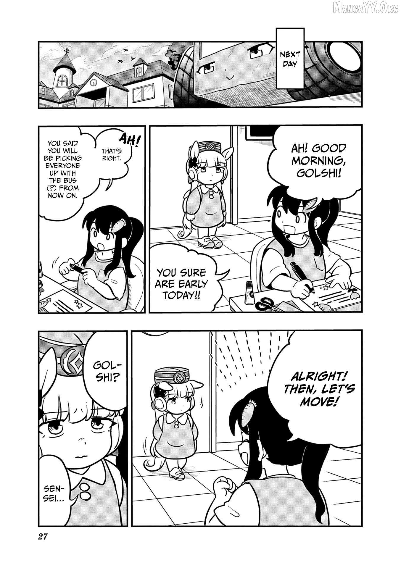 Uma Musume Pretty Derby PisuPisu☆SupiSupi Golshi-chan Chapter 27 page 12 - 