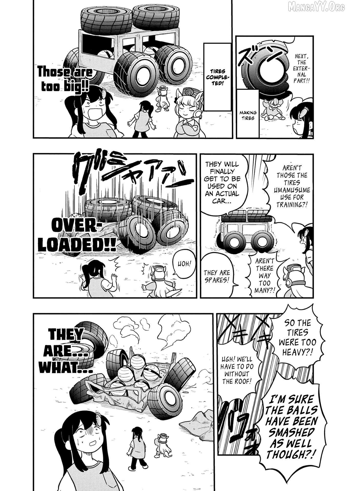 Uma Musume Pretty Derby PisuPisu☆SupiSupi Golshi-chan Chapter 27 page 8 - 