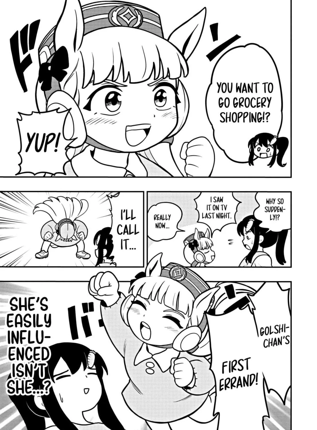 Uma Musume Pretty Derby PisuPisu☆SupiSupi Golshi-chan Chapter 3 page 5 - 