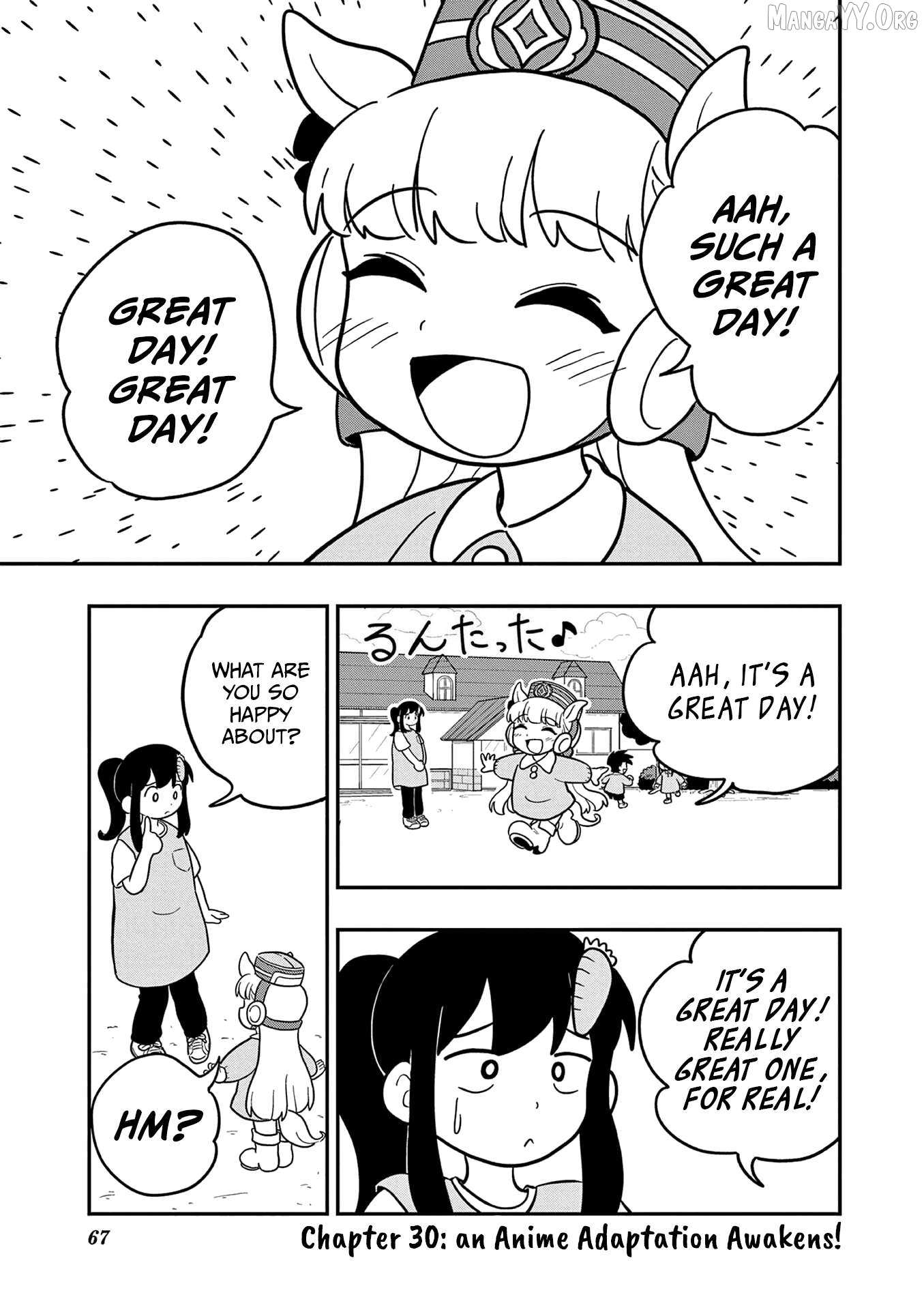 Uma Musume Pretty Derby PisuPisu☆SupiSupi Golshi-chan Chapter 30 page 1 - 