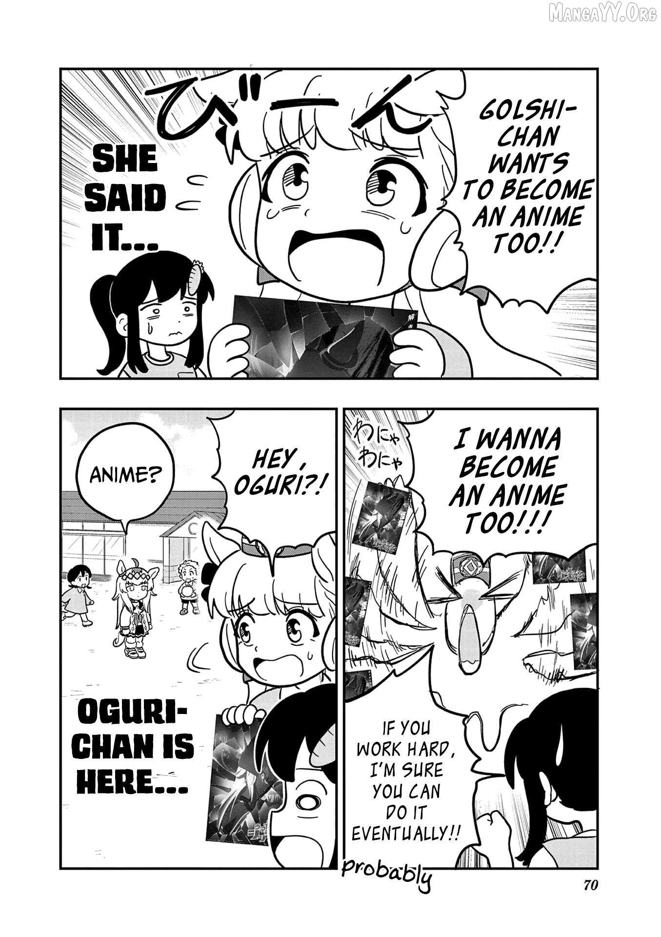 Uma Musume Pretty Derby PisuPisu☆SupiSupi Golshi-chan Chapter 30 page 4 - 
