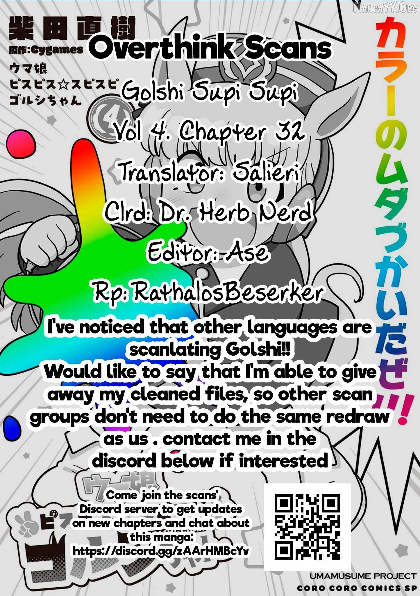 Uma Musume Pretty Derby PisuPisu☆SupiSupi Golshi-chan Chapter 32 page 25 - 