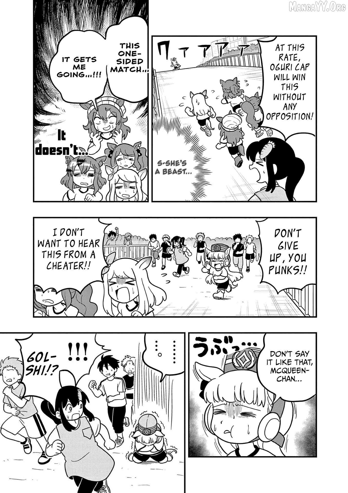 Uma Musume Pretty Derby PisuPisu☆SupiSupi Golshi-chan Chapter 33 page 10 - 