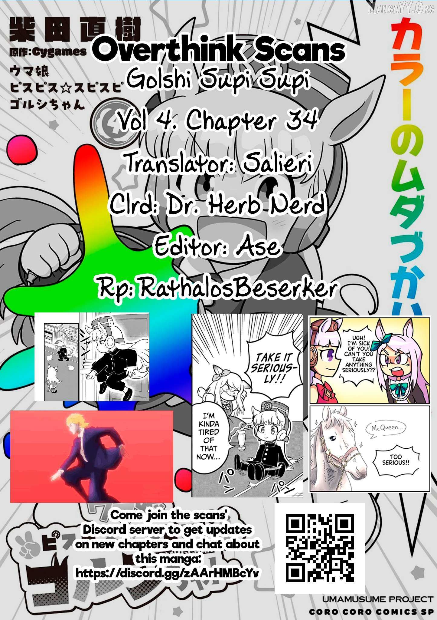 Uma Musume Pretty Derby PisuPisu☆SupiSupi Golshi-chan Chapter 34 page 25 - 
