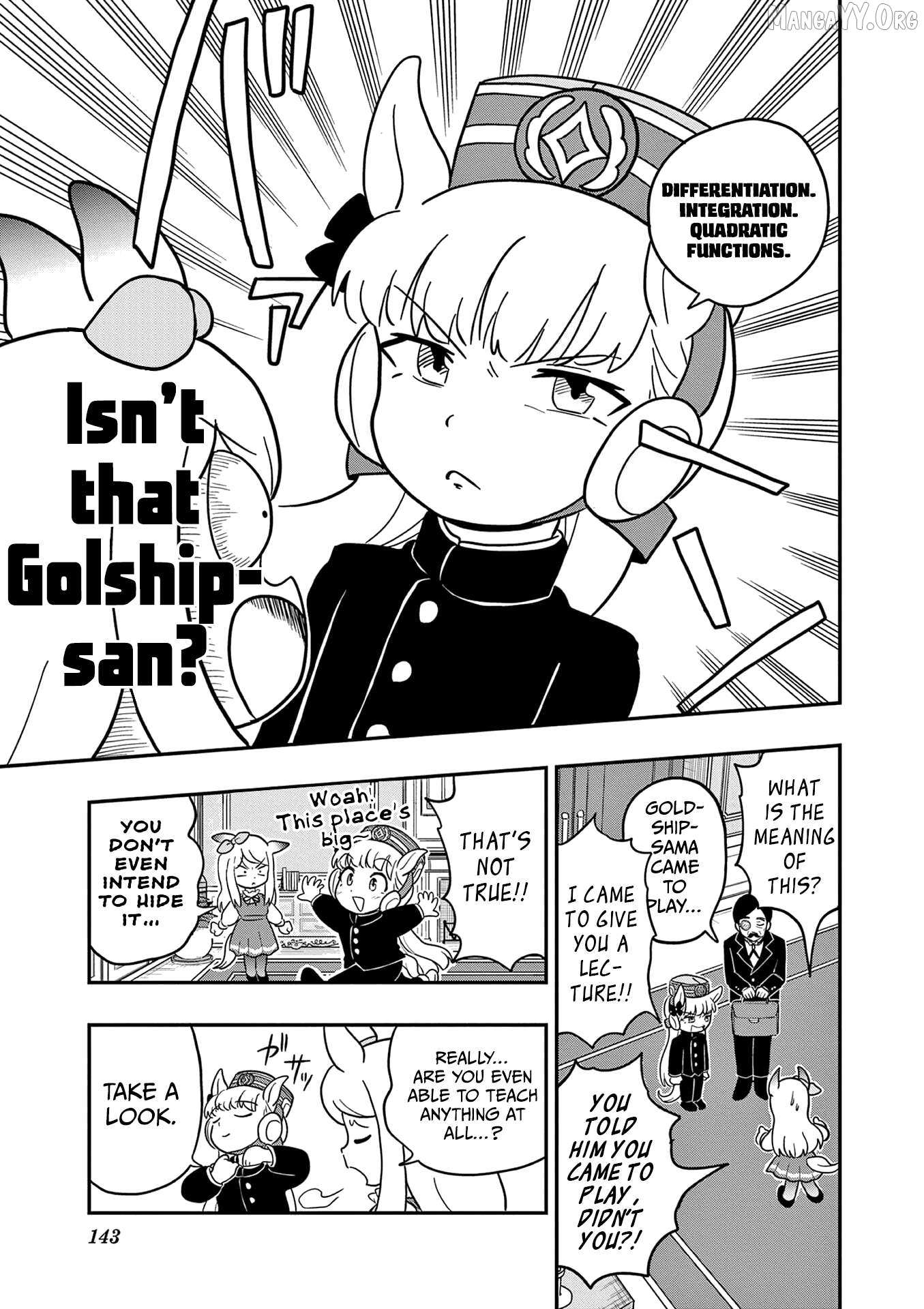 Uma Musume Pretty Derby PisuPisu☆SupiSupi Golshi-chan Chapter 34 page 4 - 