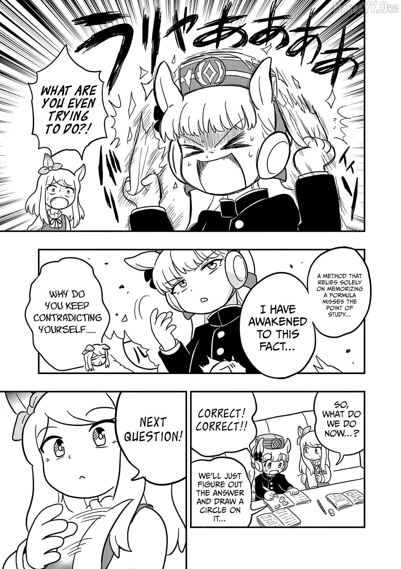 Uma Musume Pretty Derby PisuPisu☆SupiSupi Golshi-chan Chapter 34 page 8 - 