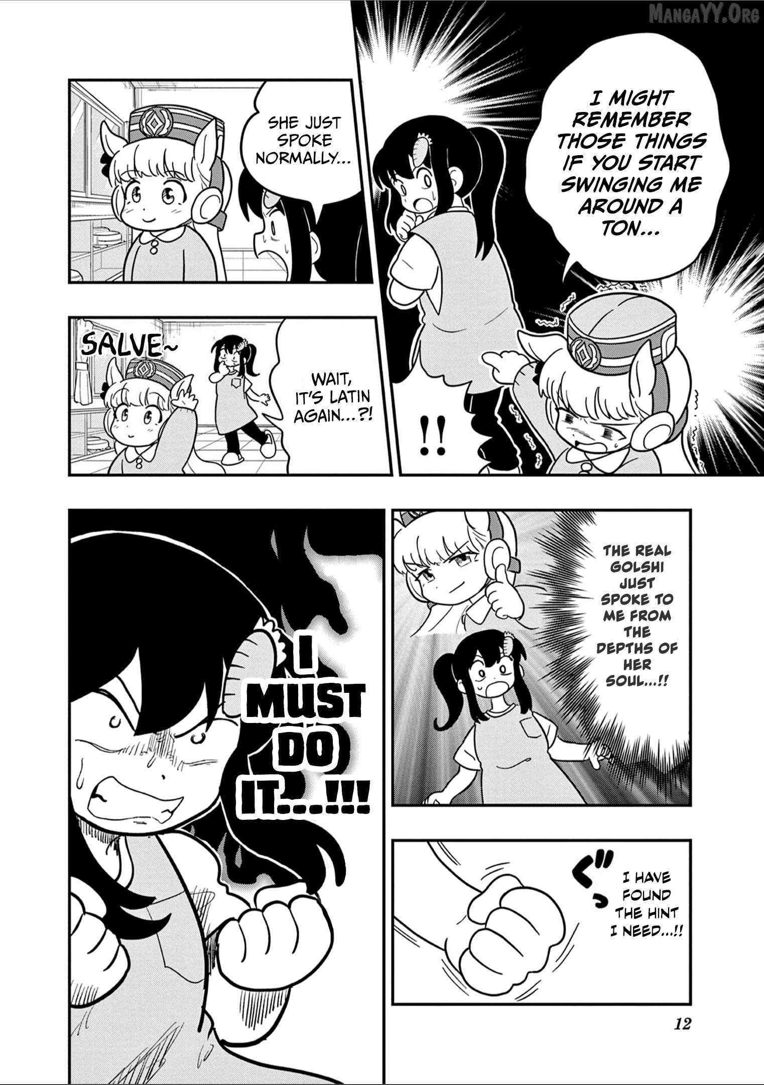 Uma Musume Pretty Derby PisuPisu☆SupiSupi Golshi-chan Chapter 35 page 14 - 