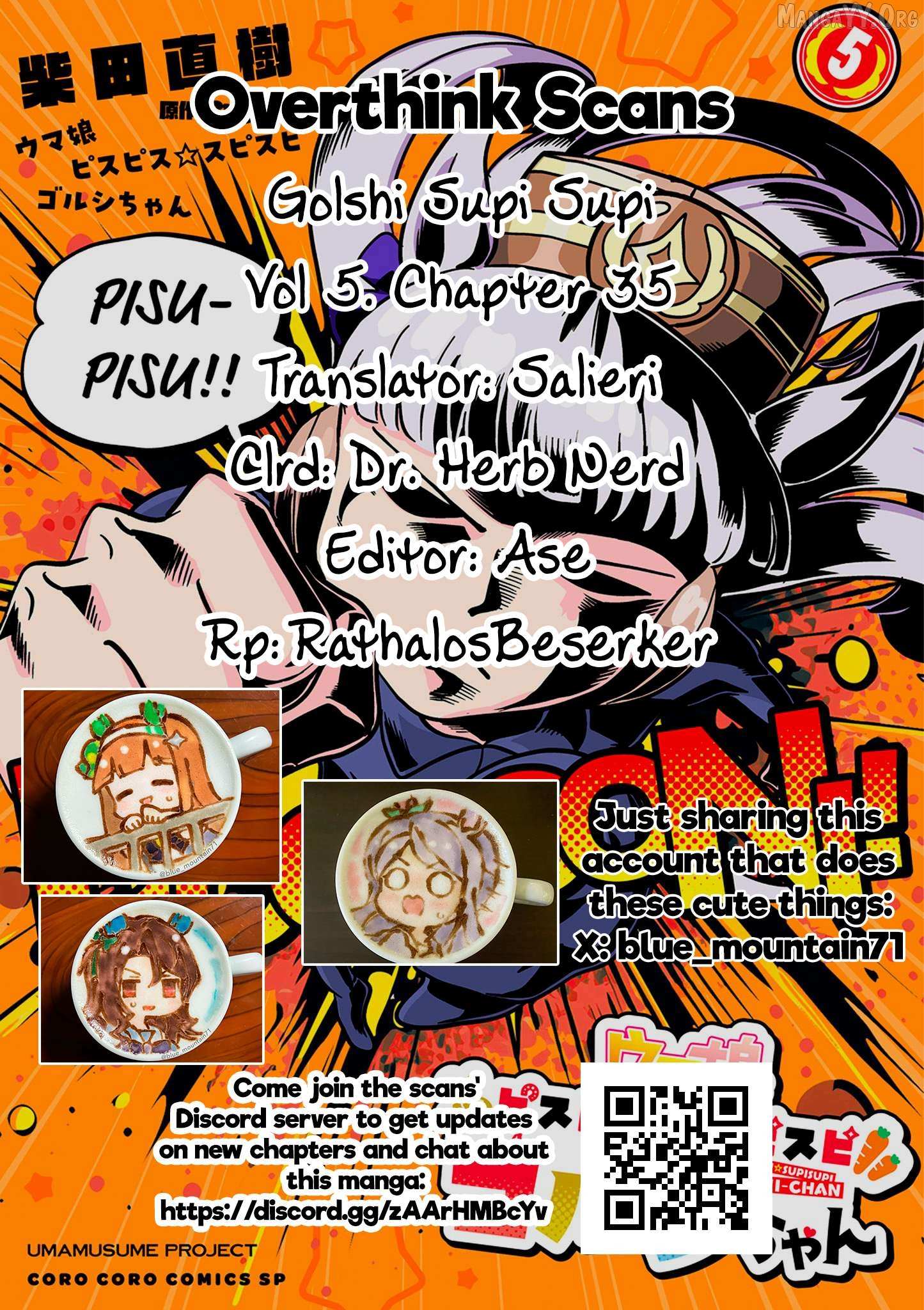 Uma Musume Pretty Derby PisuPisu☆SupiSupi Golshi-chan Chapter 35 page 21 - 