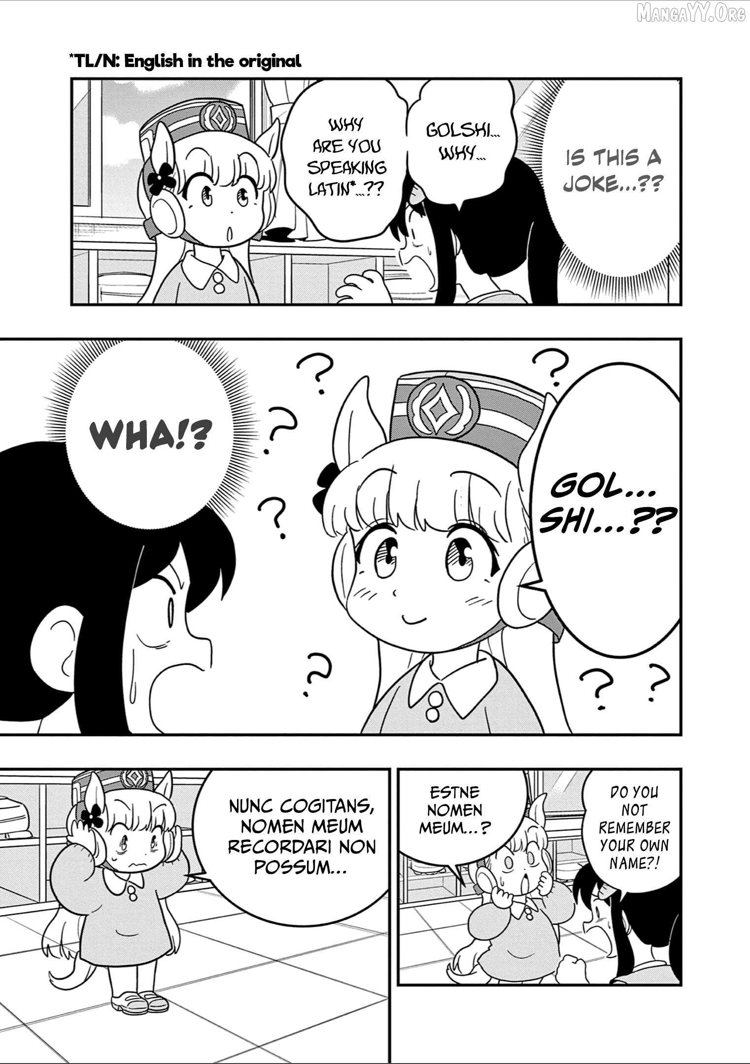 Uma Musume Pretty Derby PisuPisu☆SupiSupi Golshi-chan Chapter 35 page 9 - 