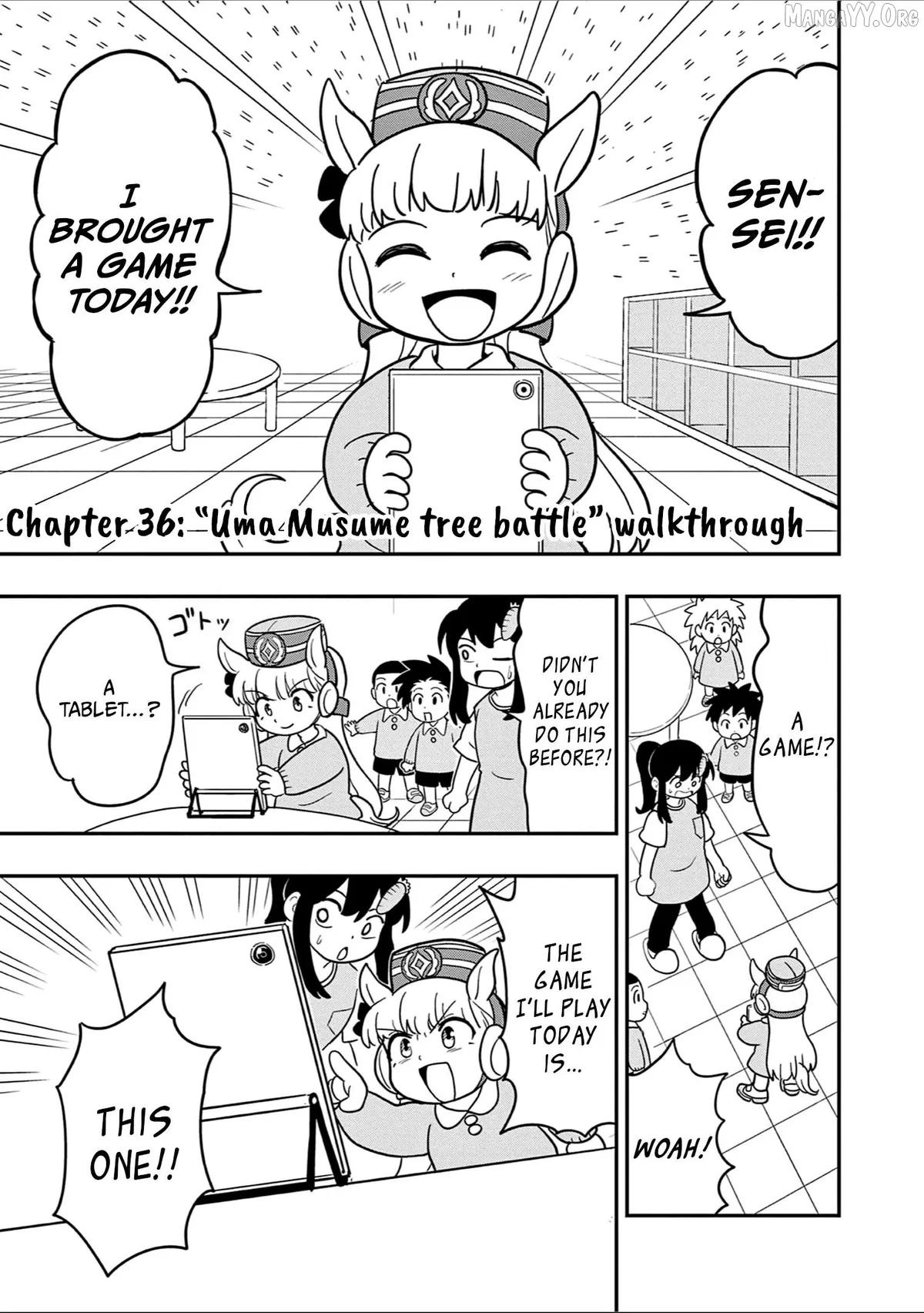 Uma Musume Pretty Derby PisuPisu☆SupiSupi Golshi-chan Chapter 36 page 1 - 